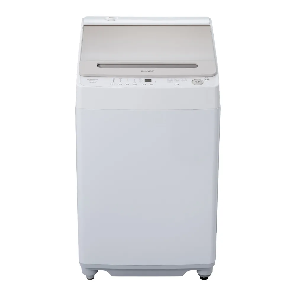 【SHARP 夏普】家電快配12公斤無孔槽變頻直立式洗衣機(ES-ASG12T)