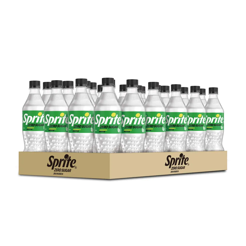 【Sprite 雪碧】無糖零卡 寶特瓶600ml x24入/箱