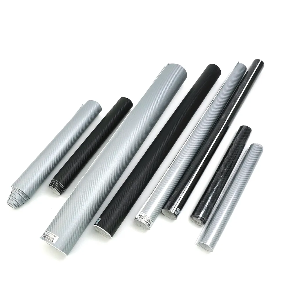 3D碳纖維貼紙152*30 2入 黑色霧面 立體 改色 包膜 B-CB3DB30(汽車包膜 貼膜 卡夢包膜)