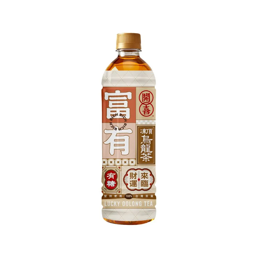 【開喜】凍頂烏龍茶-有糖575mlx24入/箱(新舊包裝隨機出貨)