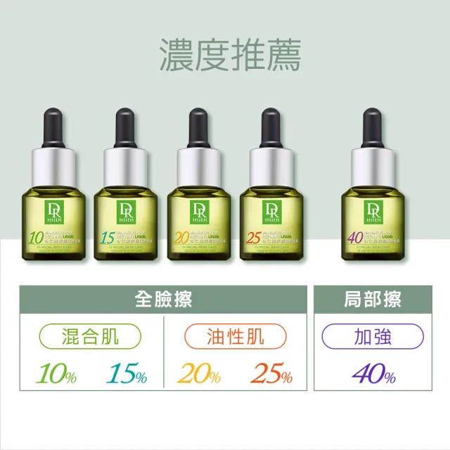 【Dr.Hsieh 達特醫】買1送1★10%杏仁酸深層煥膚精華30ml(溫和抗痘控油/配方新升級/官方直營)