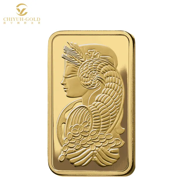 (錡宇金業)瑞士PAMP全球最佳流通資產-財富女神10克(2.67錢)-國際黃金條塊-投資金條