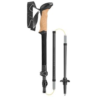 【LEKI】Makalu Pro FX Carbon 長握把單碳纖維折疊輕量登山杖 1對 65620611S