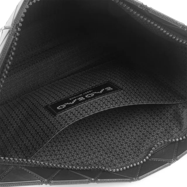 【ISSEY MIYAKE 三宅一生】BAO BAO MUSETTE 霧面拉鍊二用包(消光黑)