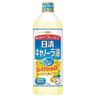 【NISSIN 日清】4罐入 oillio食用芥花油 1096ml/罐 日本原裝進口食品 零膽固醇無反式脂肪 耐高溫炸物炒菜