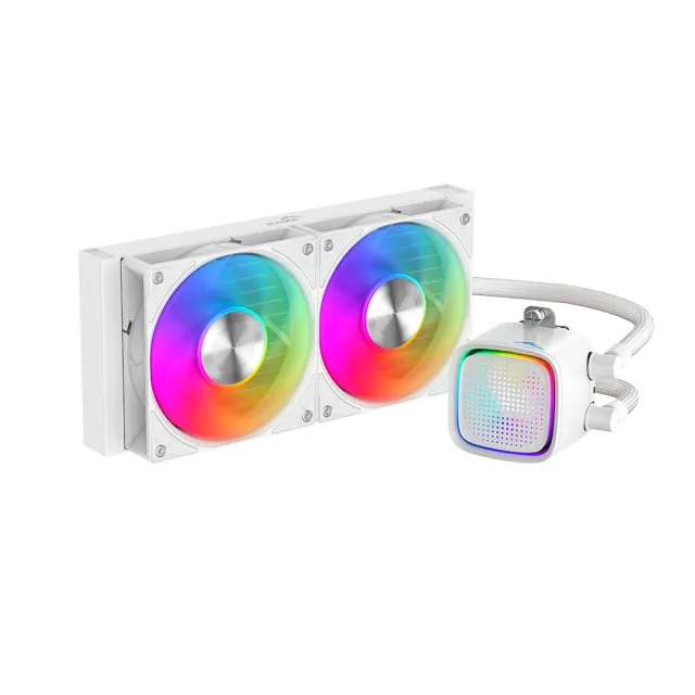 【SAMA 先馬】L50 240 WH CPU 水冷排 散熱器