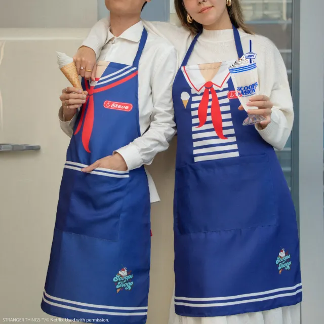 【ARKY】官方授權｜《怪奇物語》Scoops Ahoy 經典水手服圍裙派對組 史帝夫/羅賓（代理商公司貨)