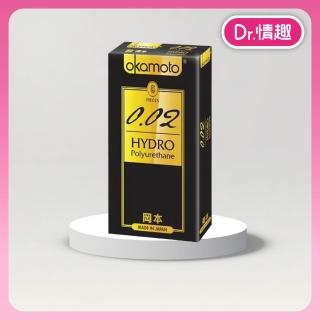 【Dr. 情趣】岡本Okamoto 002 HYDRO水感勁薄保險套 12入/盒