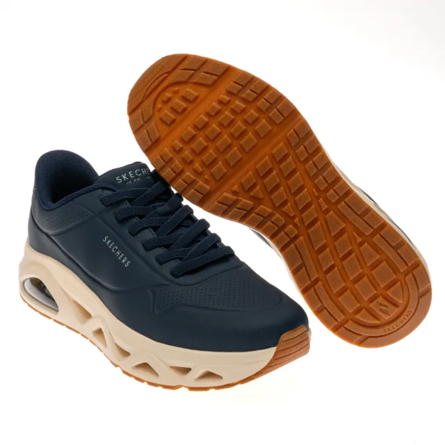 【SKECHERS】男鞋 運動系列 運動鞋 瞬穿舒適科技 UNO GLIDE-STEP (183420NVY)