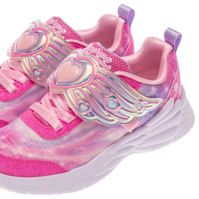 【SKECHERS】女童系列 燈鞋 運動鞋 DREAM RACER (303067LPNK)