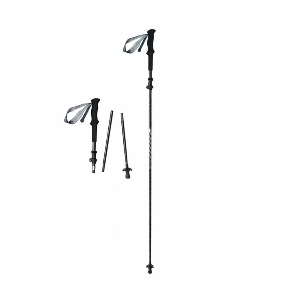 【Naturehike】超值2入組 長風Pro鋁合金五節折疊登山杖 DS013(台灣總代理公司貨)