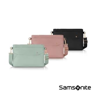 【Samsonite 新秀麗】VALERIE 時尚商務多功能輕量斜肩包/斜背包/女包/側背包/單肩包/肩背包(多色可選)