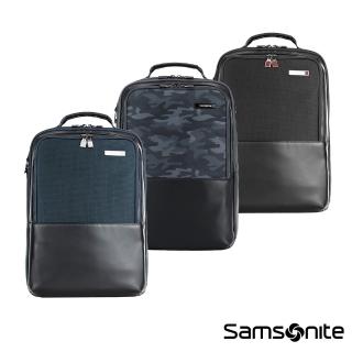 【Samsonite 新秀麗】SEFTON 商務輕量筆電後背包/雙肩包/電腦包14吋(多色可選)