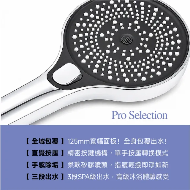 【CHINDAO 清島牌】WORKCO.極致寬域 水感花灑