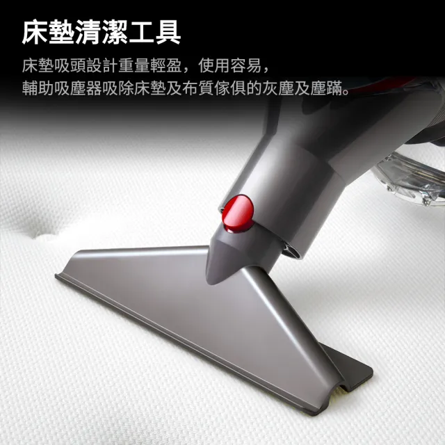 【dyson 戴森】V12 Fluffy Origin SV44 輕量無線吸塵器(銀灰色)
