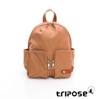 【tripose】CUBI微皺尼龍輕量後背包-小(遊牧駝)