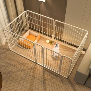 【匠俱】寵物狗圍欄140x70cm 大型犬/中小型通用寵物狗圍欄 室內加高80cm隔離柵欄(狗籠子/寵物柵欄)