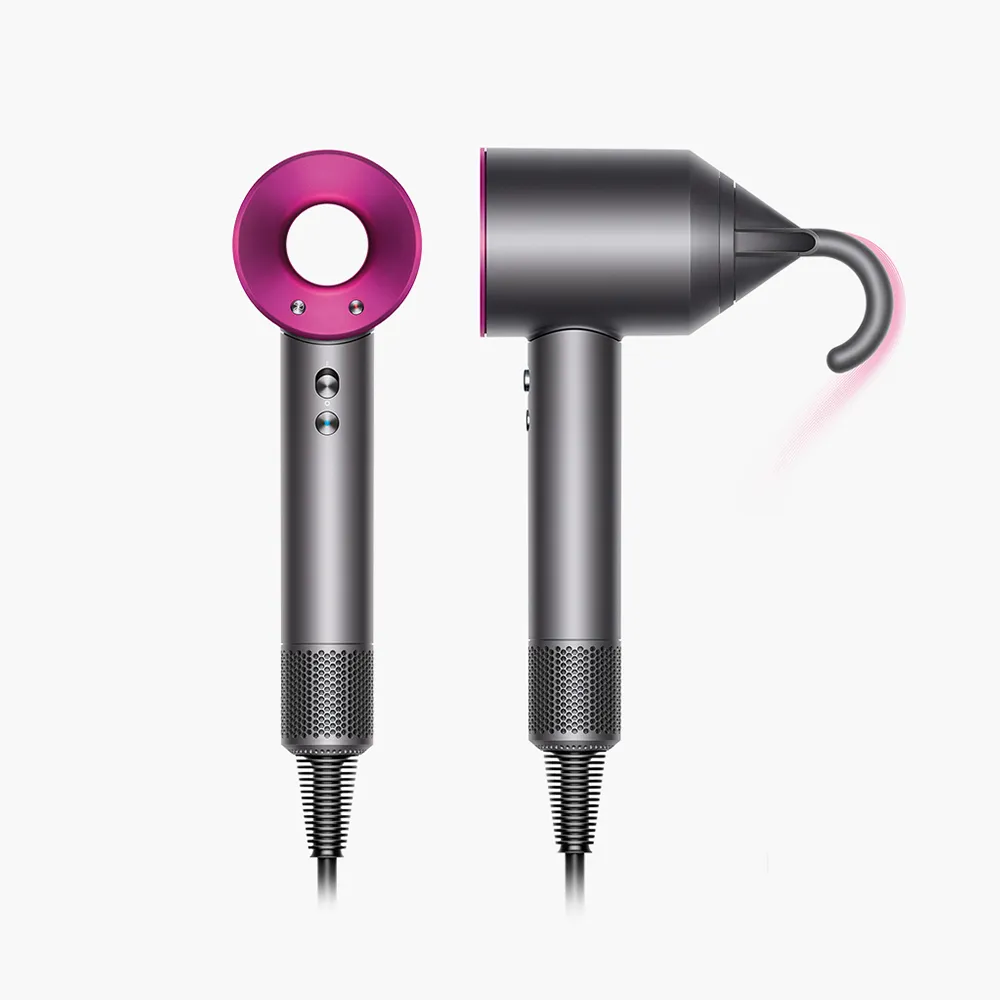 【dyson 戴森】Supersonic HD08 全新版 吹風機 溫控 負離子(桃紅色 新品上市)
