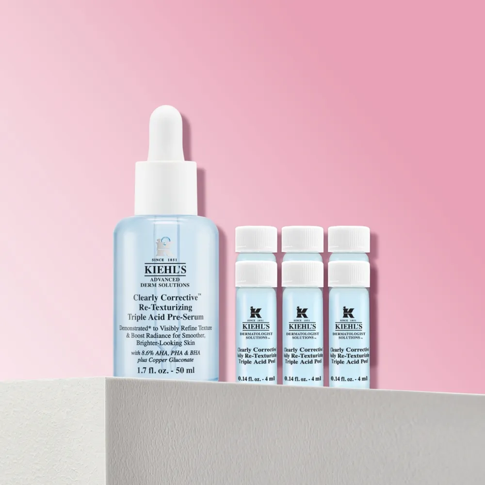 【Kiehl’s 契爾氏】官方直營 激光三酸煥膚精華液 50ml(Kiehl’s/新品上市/大瓶裝)