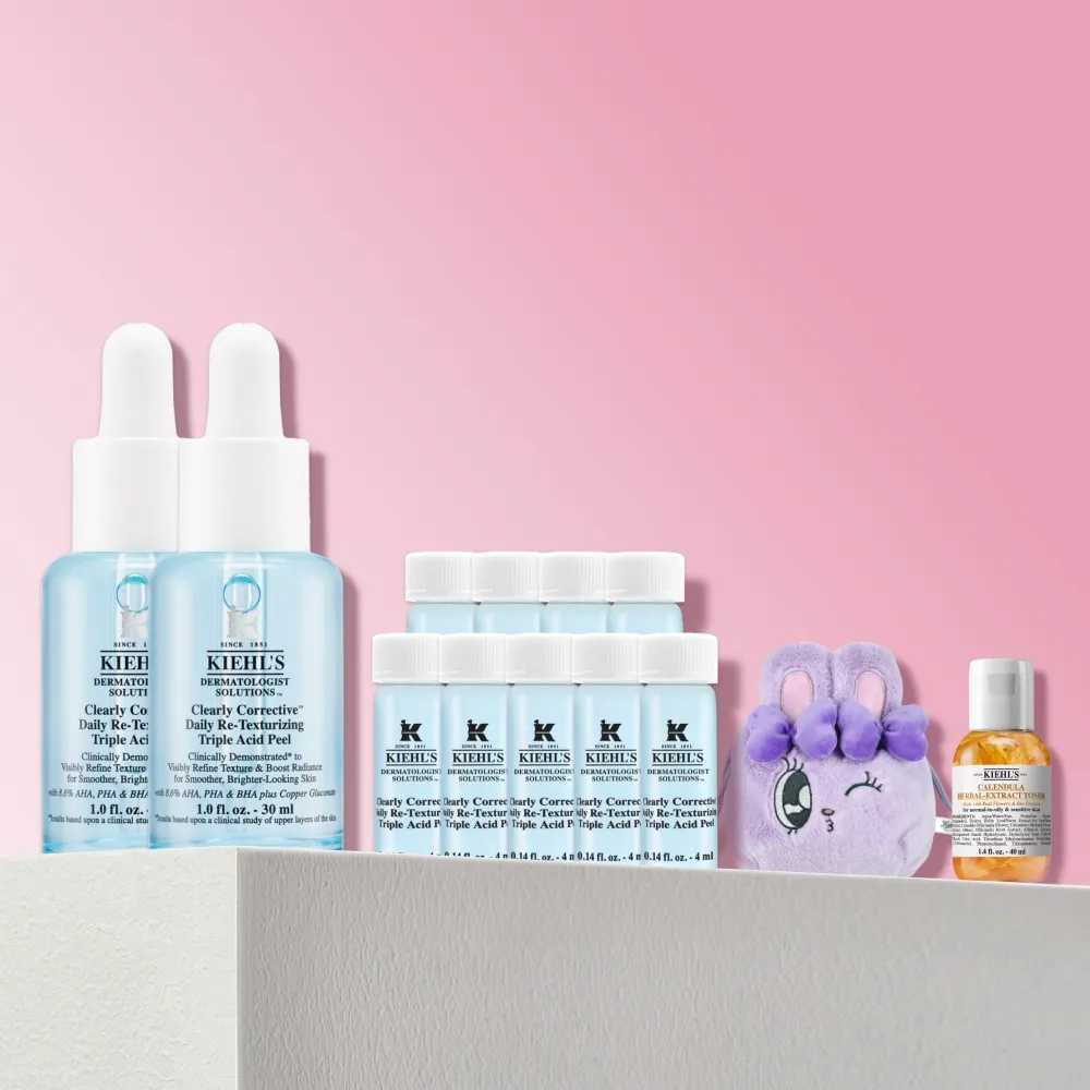 【Kiehl’s 契爾氏】官方直營 激光三酸煥膚精華液 30ml雙入組(Kiehl’s/新品上市)