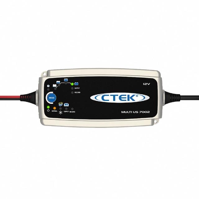 【CTEK】MXS 7.0 智慧型電瓶充電器(Multi US 7002 適用各式汽/露營車/遊艇、鉛酸電瓶、充電器)