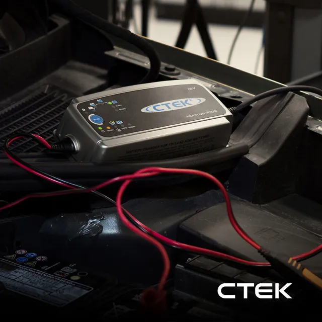 【CTEK】MXS 7.0 智慧型電瓶充電器(Multi US 7002 適用各式汽/露營車/遊艇、鉛酸電瓶、充電器)
