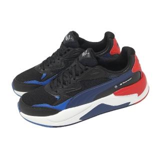 【PUMA】休閒鞋 BMW MMS X-Ray Speed 男鞋 黑 聯名 復古 賽車鞋 307137-01