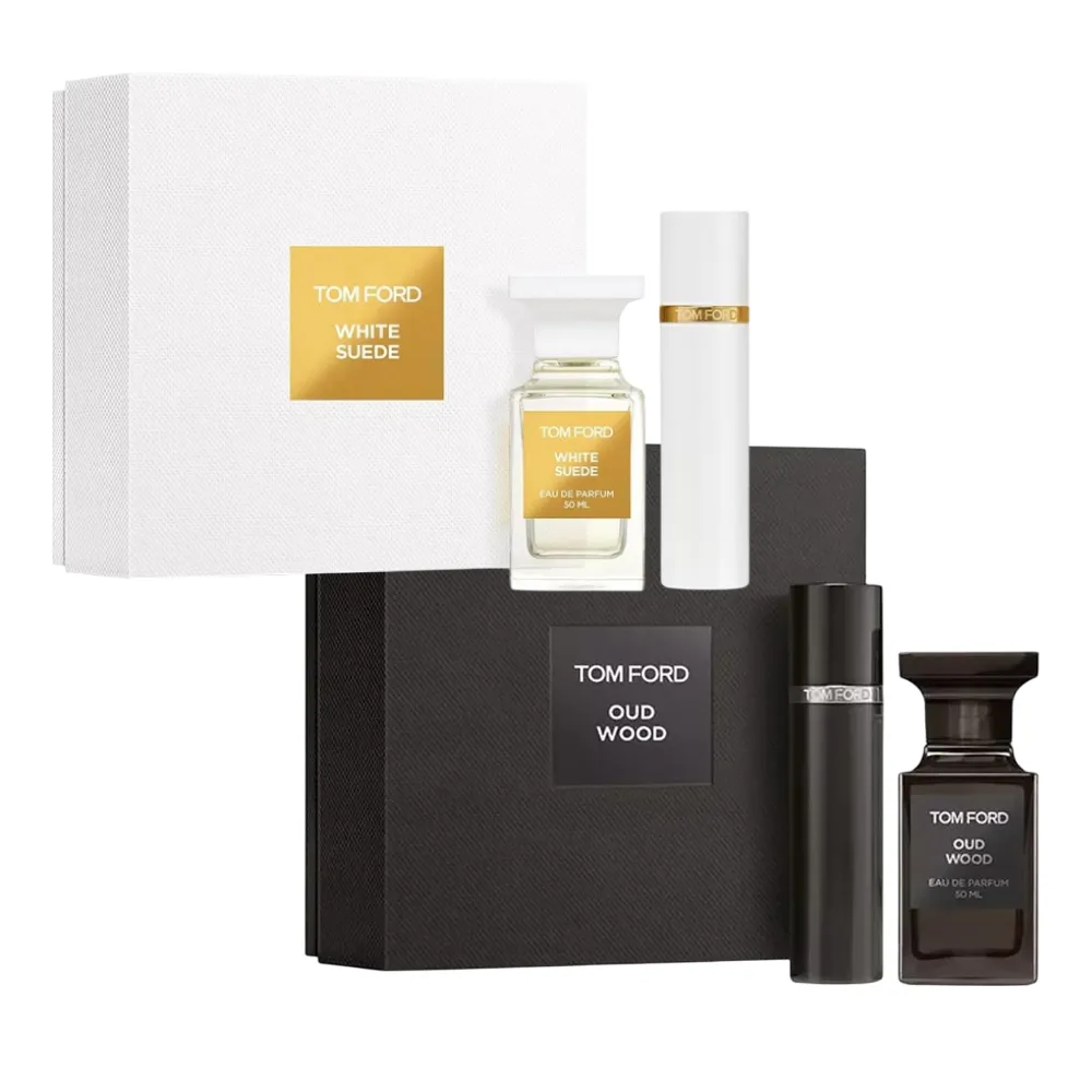 【TOM FORD】白麝香/神秘東方烏木 淡香精禮盒組 50ml+10ml