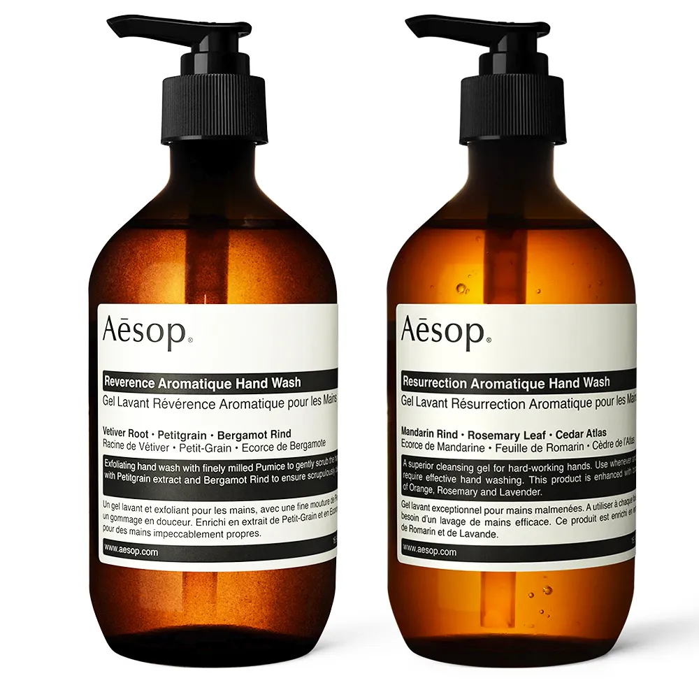 【Aesop】手部清潔露 500ml雙入組(多款任選)