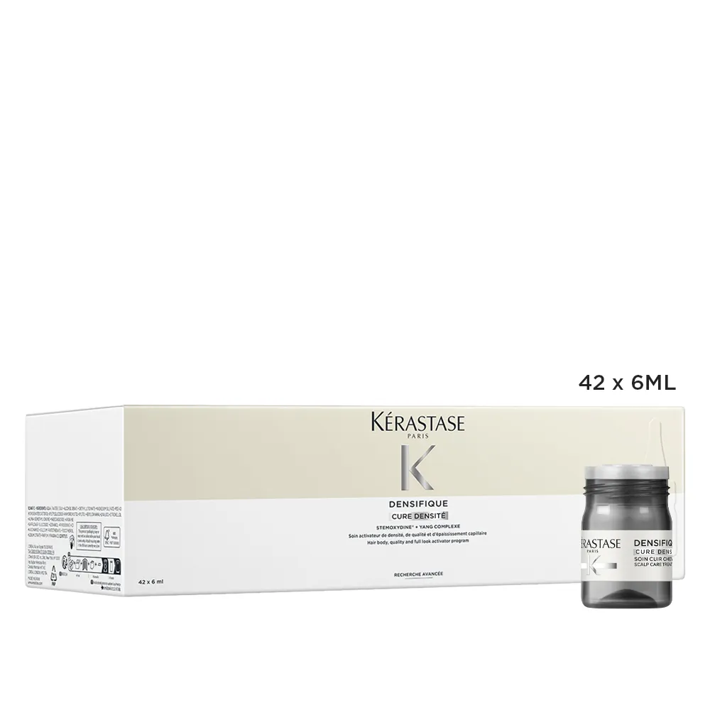 【KERASTASE 巴黎卡詩】超進化白金賦活精粹42*6ml(養髮/蓬鬆/濃密/豐盈髮量/頭皮安瓶)