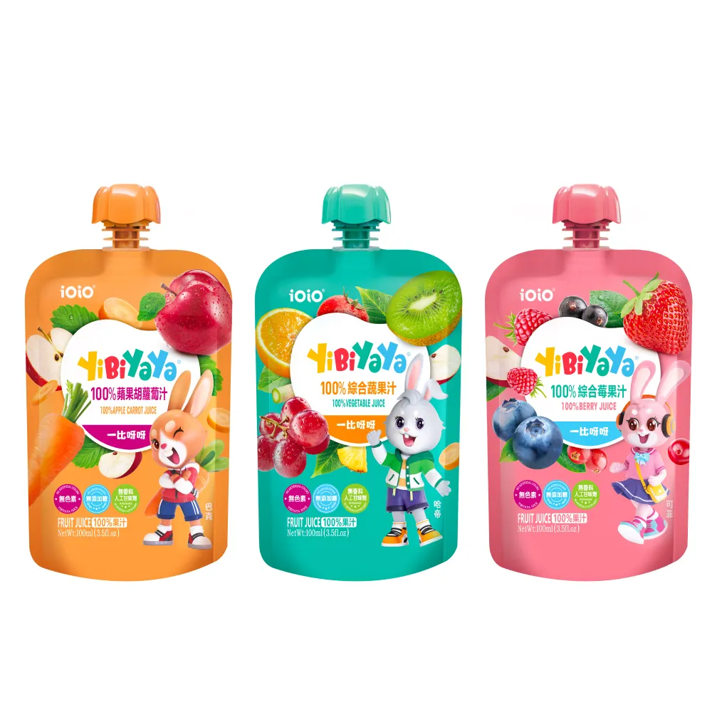 【十全】iOiO食在愛我YiBiYaYa一比呀呀100%綜合果汁100mlX15入/組(嬰幼兒果汁)