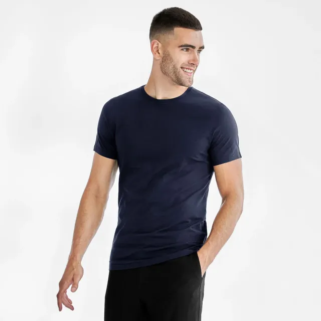 【Bread & Boxers】Crew-Neck 有機棉男用圓領T 素t 短t 圓領 短袖上衣 父親節 情人節