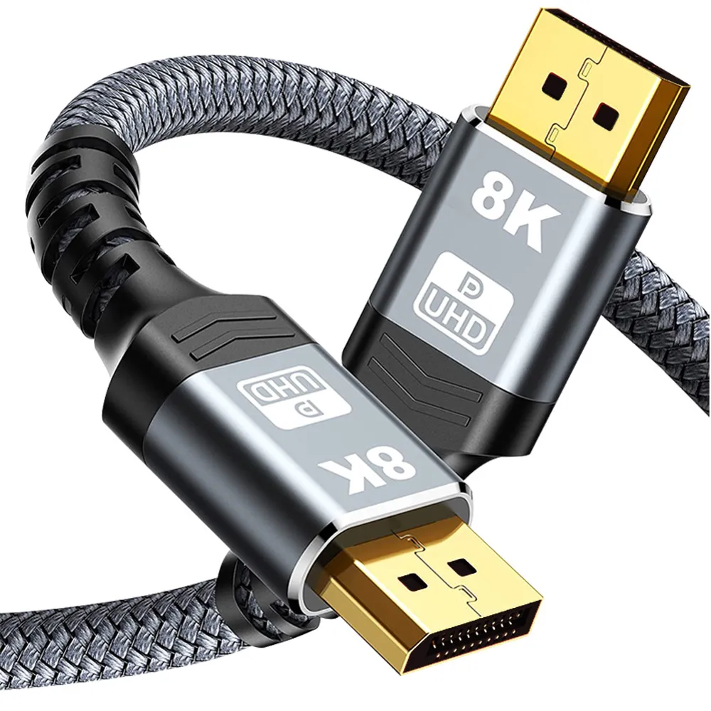 【魔宙】DisplayPort 1.4版8K60HZ/4K120HZ高速影音傳輸線(5M)