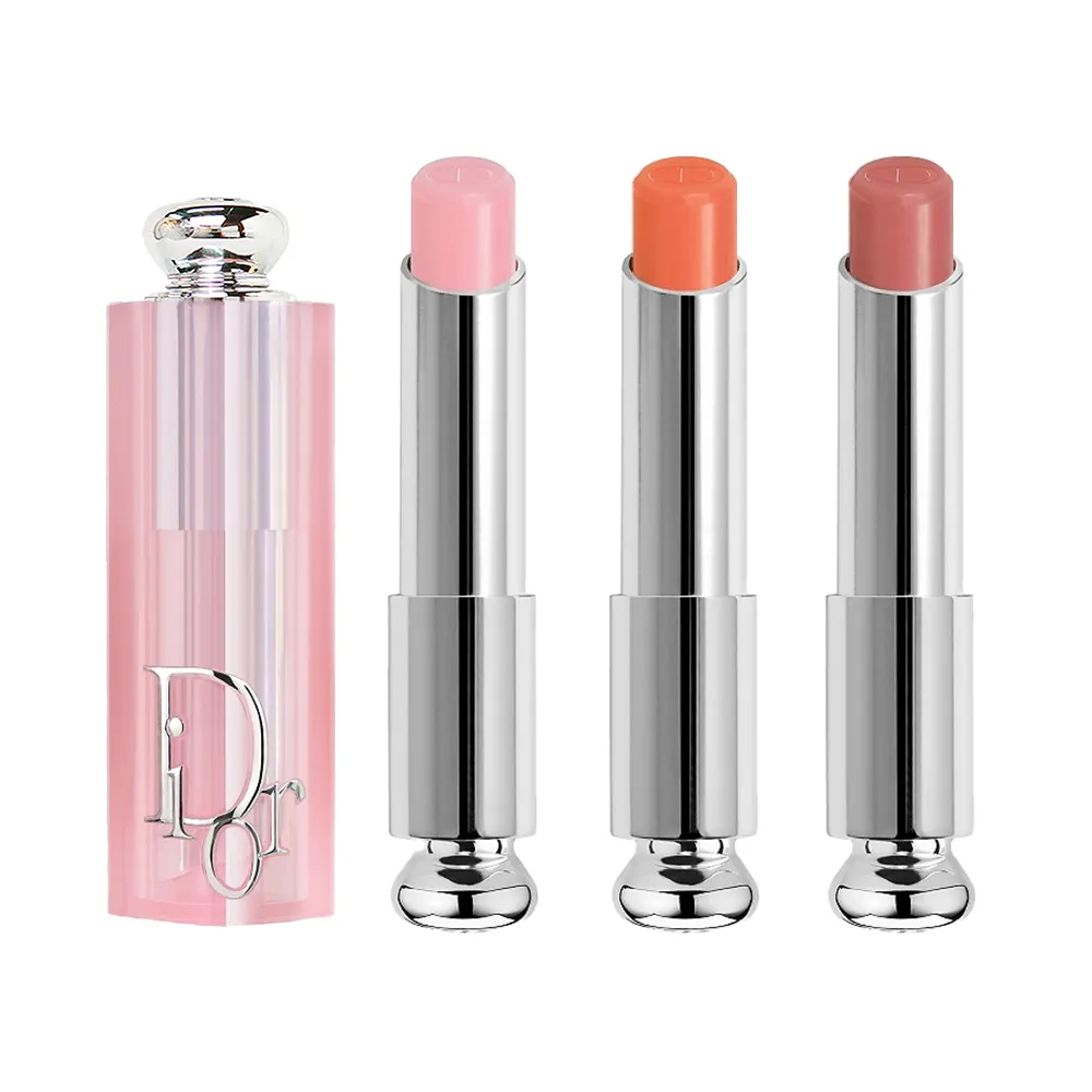 【Dior 迪奧】癮誘粉漾潤唇膏二入組 3.2gx2(多色任選)
