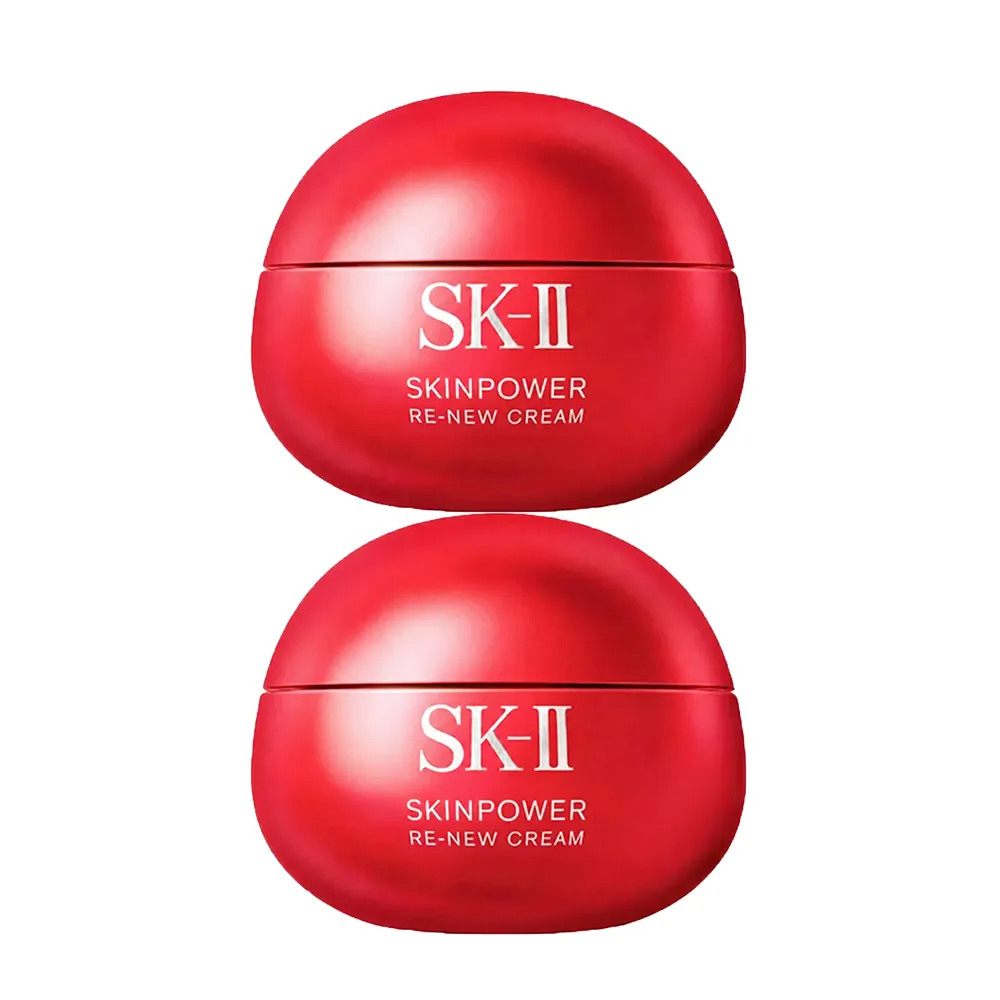 【SK-II】肌源賦能煥顏活膚霜100G1+1囤貨組(專櫃公司貨)