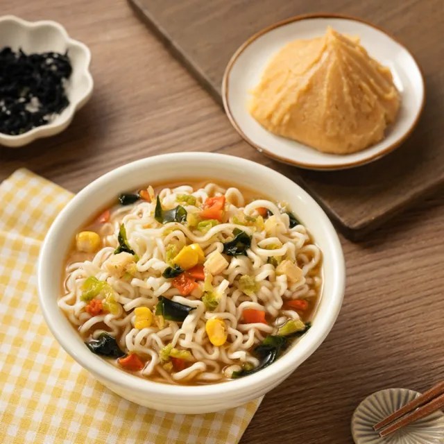 【里仁】味噌沖泡麵95g(30入/箱)