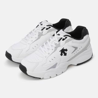 【DESCENTE】休閒鞋 女鞋 運動鞋 URBAN MONSTER 白 SR323LCR78-BKWH