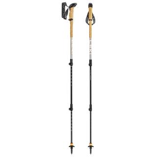 【LEKI】Makalu Lite AS 軟木長把鋁合金快扣避震登山杖 一對 90-125cm 65621802C