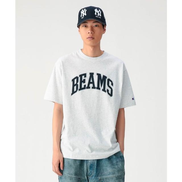 【BEAMS】官方旗艦館 Champion × BEAMS / 別注 男裝 BEAMS Logo T恤