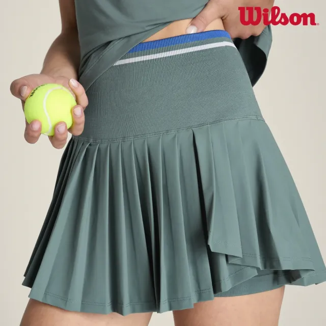 【WILSON】Midtown Wrap Skirt Atlantic/Bl Quartz/BRWH 女款 服飾 半身裙 藍色 WW00313U036001