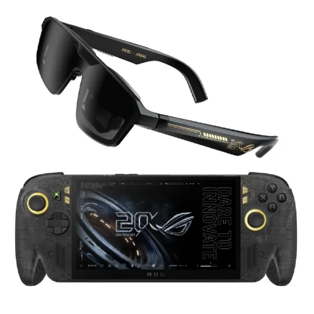 【ASUS 華碩】20周年掌機智慧眼鏡組 ROG XBOX ALLY X20(ALLY-RC74XA-0021AZ2E/Z2八核心/24G/1TB/W11/OLED)