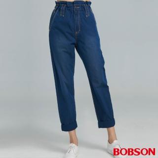 【BOBSON】女款鬆緊老爺褲(8229-53)