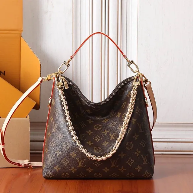 【Louis Vuitton 路易威登】M27825 Cruise系列Multipass手提/斜揹側肩包兩用包(棕色)『entrupy安心購』