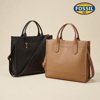 【FOSSIL】Kyler 大容量真皮兩用方包 (多色可選)