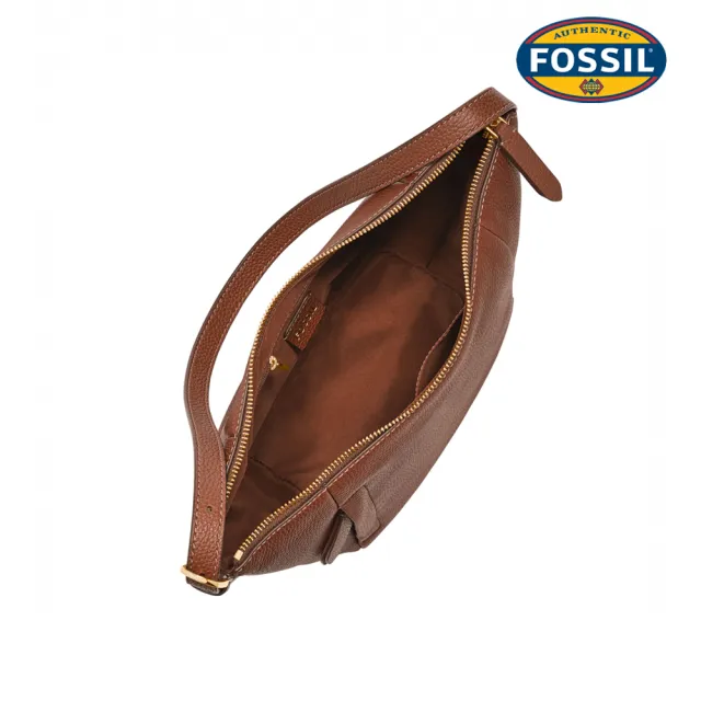 【FOSSIL】Sutton 真皮牛角肩背包 (多色可選)