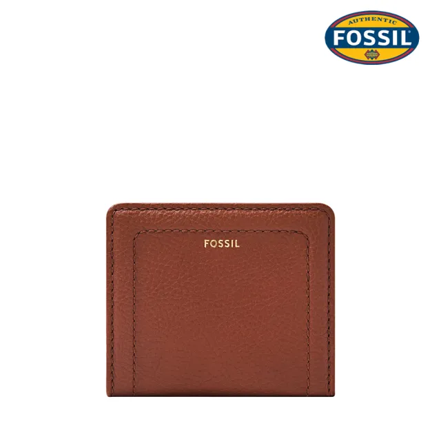 【FOSSIL】Madison 真皮經典兩折對開短夾 (多款任選)