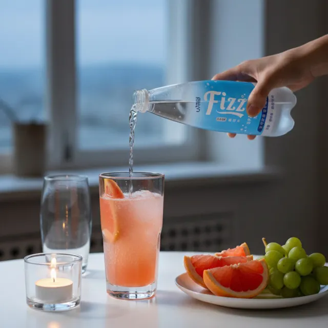 【Uneed 健康綠活】Fizz氣泡水500mlx2箱/共48入(狠強氣泡 5GV 無糖零卡)