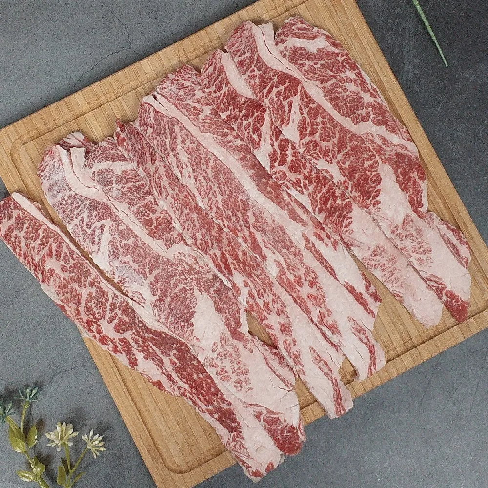 【Camaron 卡馬龍】美國安格斯 特選級 U.S. Choice 雪花牛 烤肉片20入組(250g)