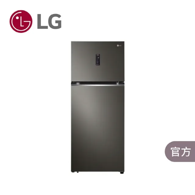 【LG 樂金】家電快配395公升智慧變頻右開雙門冰箱(GN-HL392BSN)