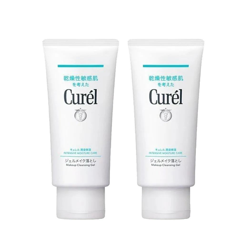 【Curel 花王珂潤】潤浸保濕深層卸粧凝露130g 2入組(平行輸入)